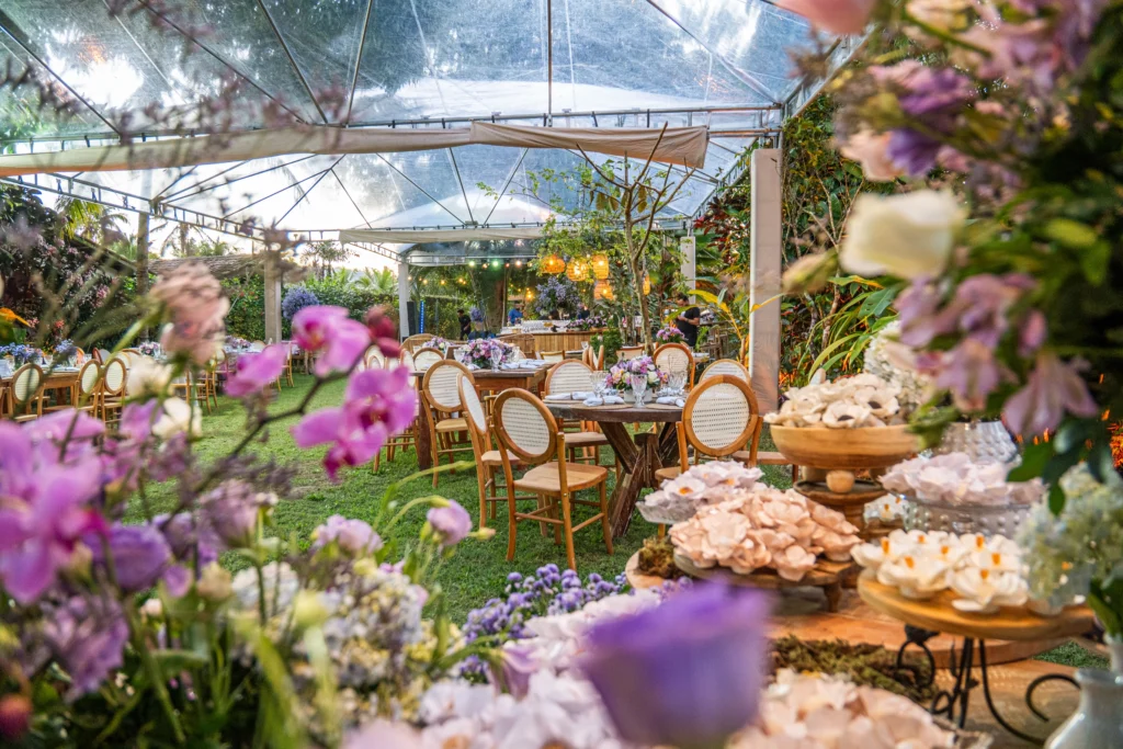 Casa Azorai preparada para casamento